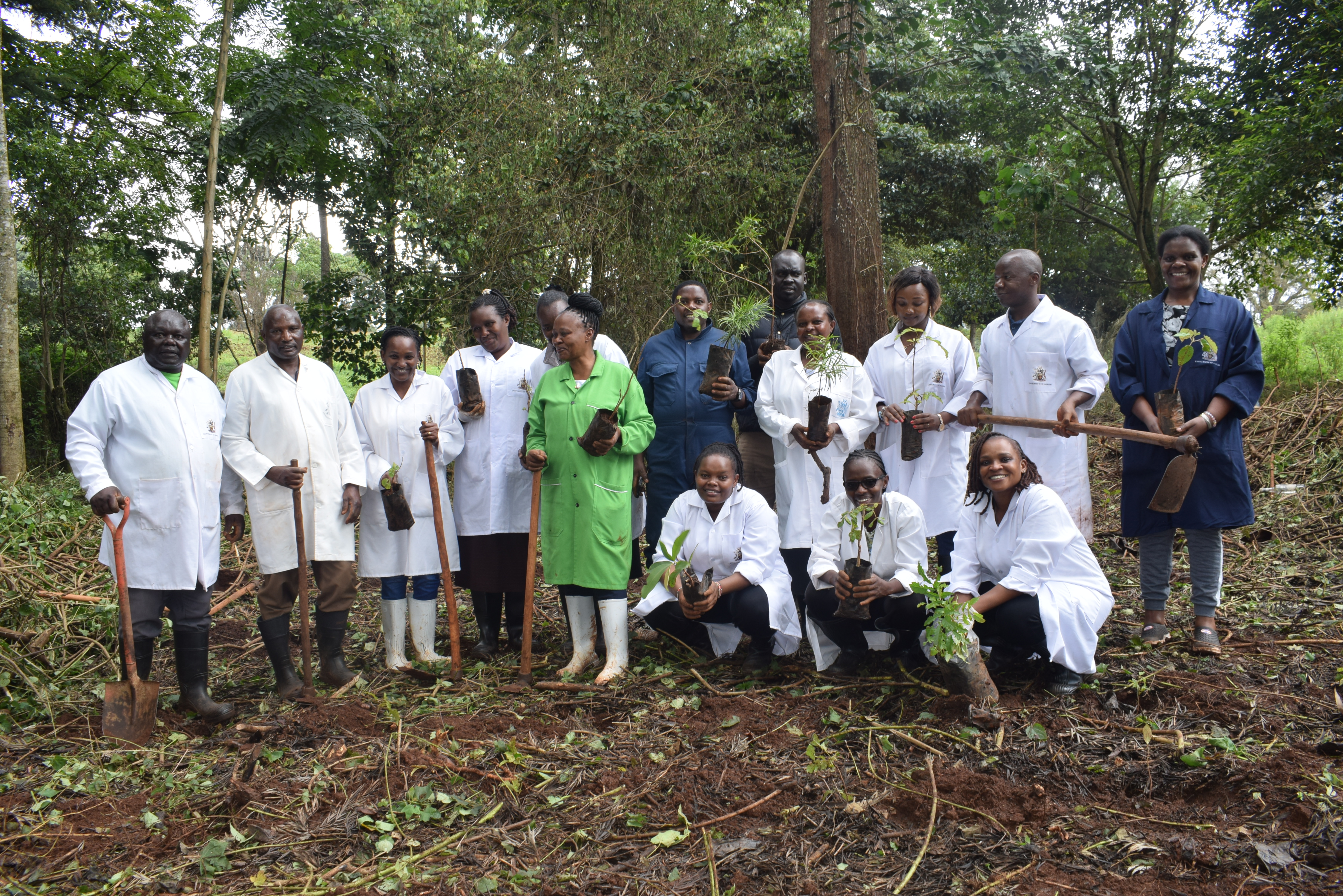 VET PATHOLOGY TREE PLANTING INITIATIVE AT KANYARI VETERINARY FARM 