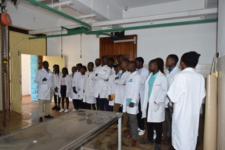 Nyeri TTI Students Academic Trip to Histopathology Lab 