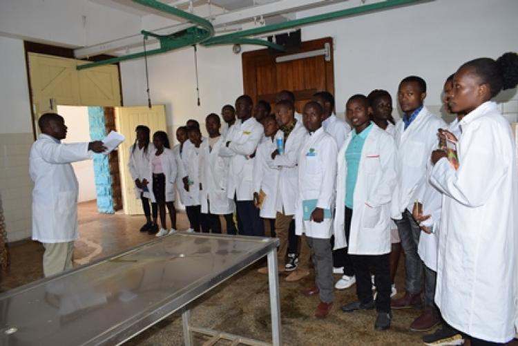 Nyeri TTI Students Academic Trip to Histopathology Lab 
