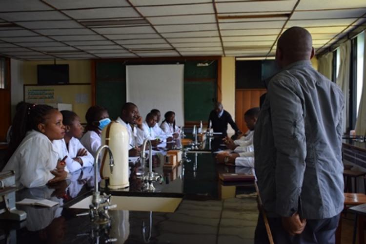 Nyeri TTI Students Academic Trip to Histopathology Lab 