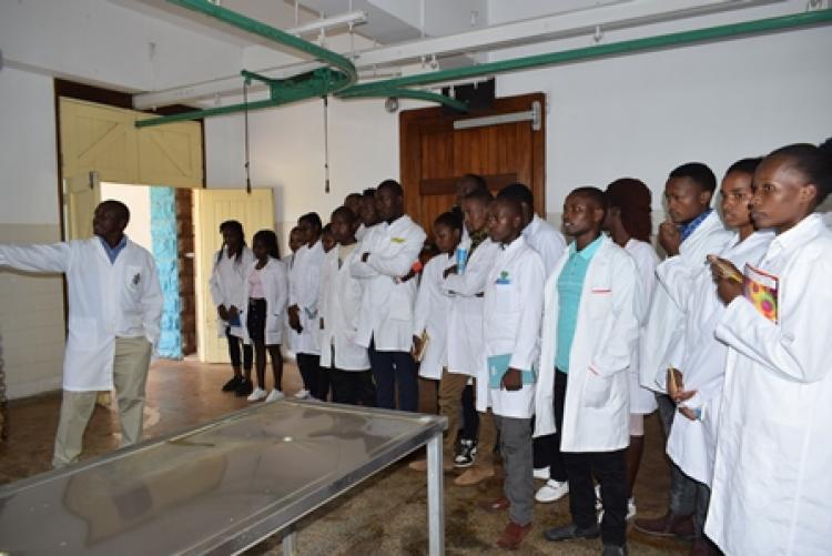 Nyeri TTI Students Academic Trip to Histopathology Lab 