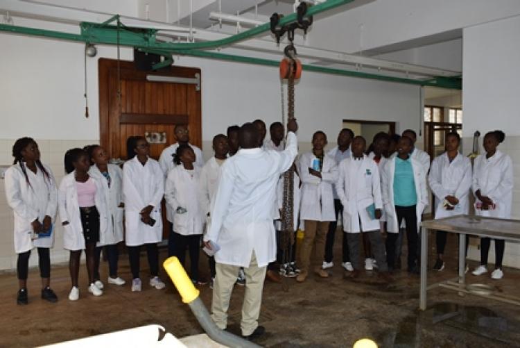 Nyeri TTI Students Academic Trip to Histopathology Lab 