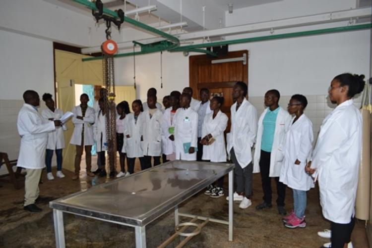 Nyeri TTI Students Academic Trip to Histopathology Lab 