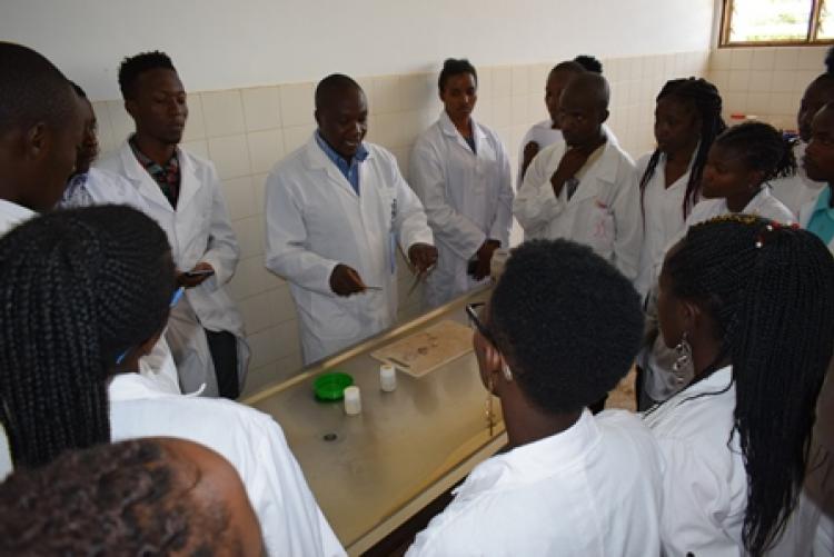 Nyeri TTI Students Academic Trip to Histopathology Lab 