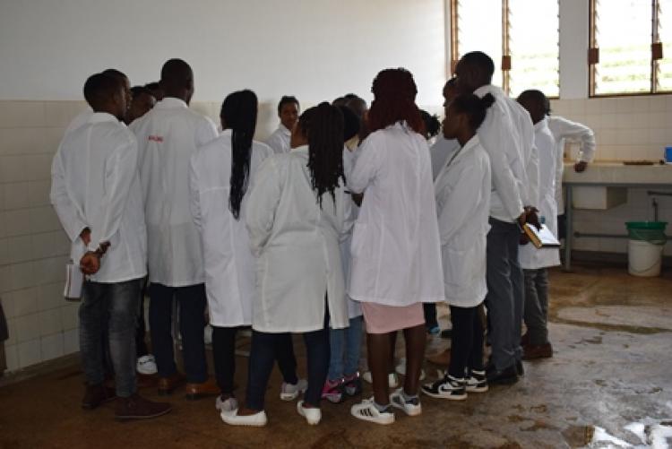 Nyeri TTI Students Academic Trip to Histopathology Lab 