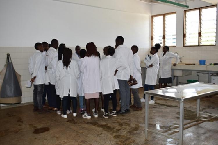 Nyeri TTI Students Academic Trip to Histopathology Lab 