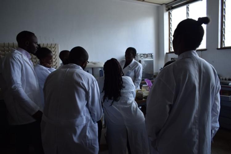 Nyeri TTI Students Academic Trip to Histopathology Lab 