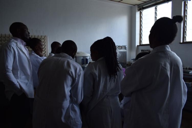 Nyeri TTI Students Academic Trip to Histopathology Lab 