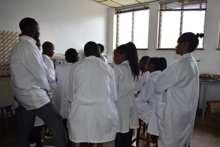 Nyeri TTI Students Academic Trip to Histopathology Lab 