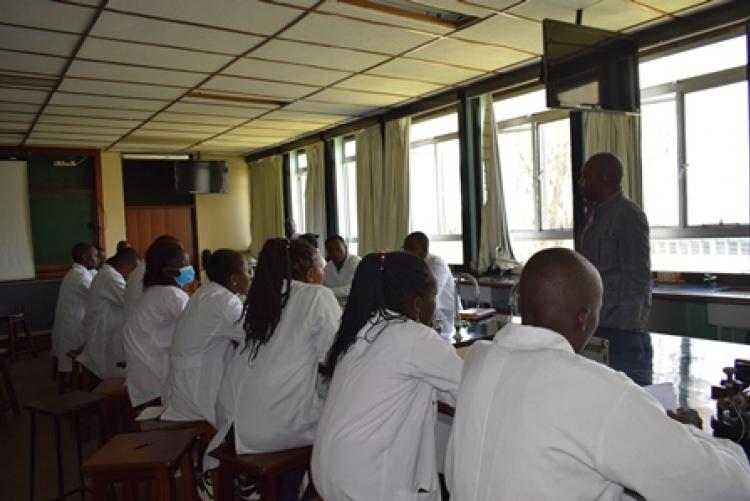 Nyeri TTI Students Academic Trip to Histopathology Lab 