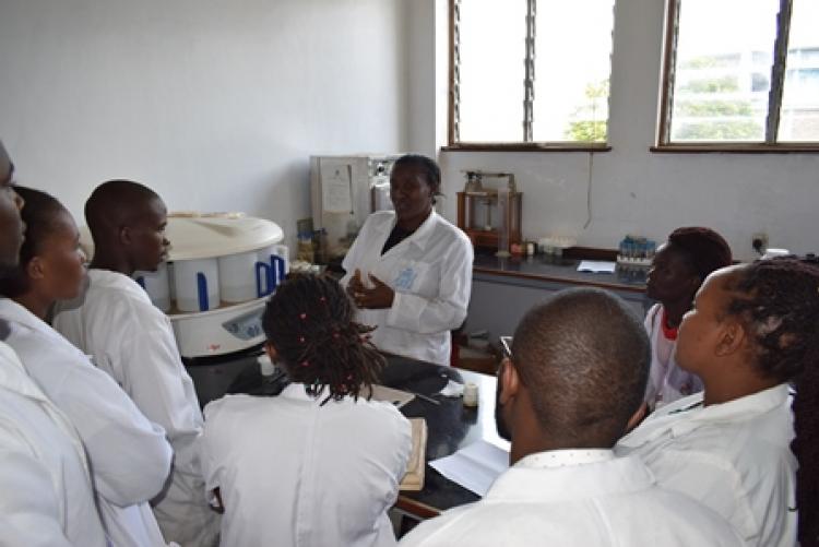 Nyeri TTI Students Academic Trip to Histopathology Lab 