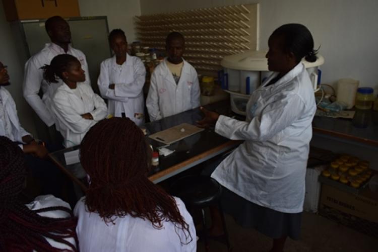 Nyeri TTI Students Academic Trip to Histopathology Lab 