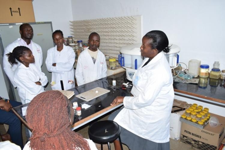 Nyeri TTI Students Academic Trip to Histopathology Lab 