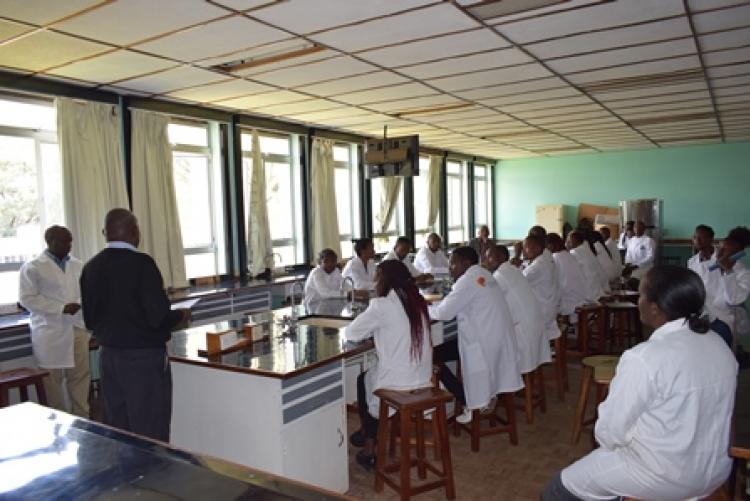 Nyeri TTI Students Academic Trip to Histopathology Lab 