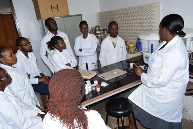 Nyeri TTI Students Academic Trip to Histopathology Lab 