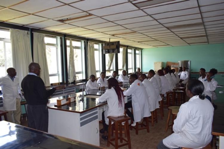 Nyeri TTI Students Academic Trip to Histopathology Lab 