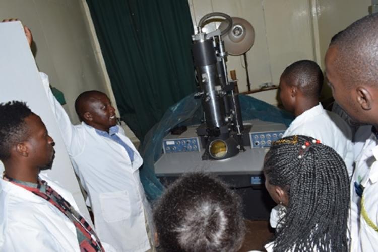 Nyeri TTI Students Academic Trip to Histopathology Lab 