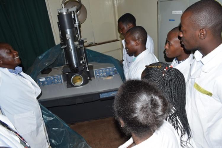 Nyeri TTI Students Academic Trip to Histopathology Lab 