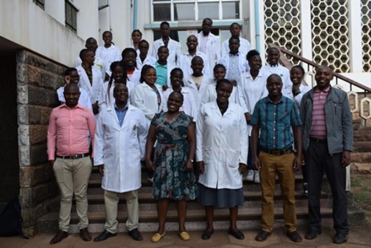 Nyeri TTI Students Academic Trip to Histopathology Lab 