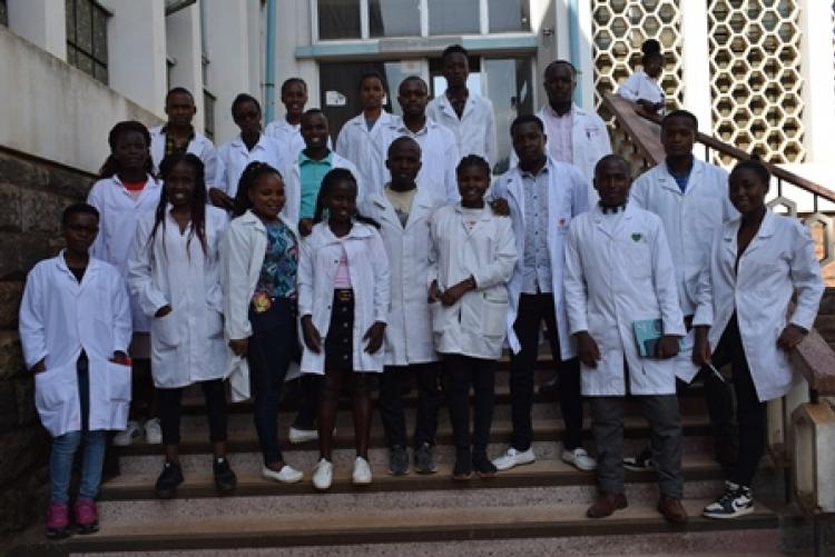 Nyeri TTI Students Academic Trip to Histopathology Lab 