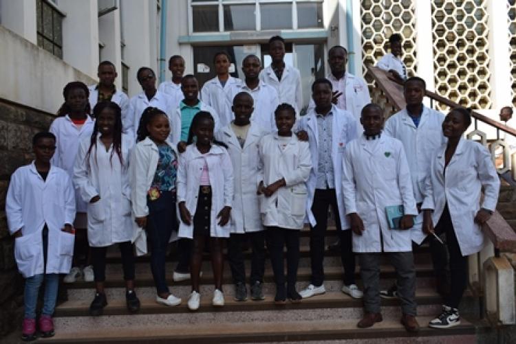 Nyeri TTI Students Academic Trip to Histopathology Lab 