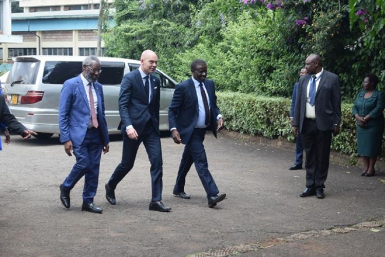 UoN Chancellor Visit to Upper Kabete Campus