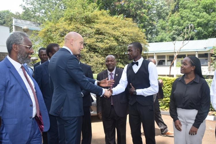 UoN Chancellor Visit to Upper Kabete Campus