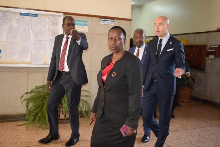 UoN Chancellor Visit to Upper Kabete Campus