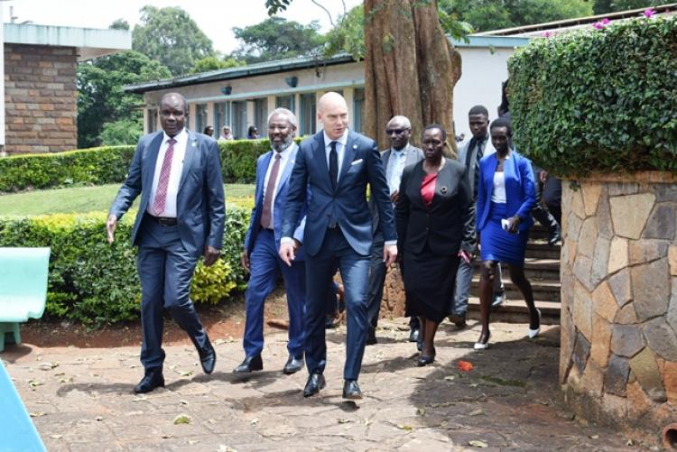 UoN Chancellor Visit to Upper Kabete Campus