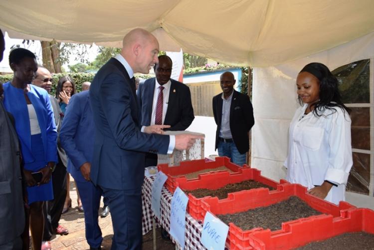 UoN Chancellor Visit to Upper Kabete Campus