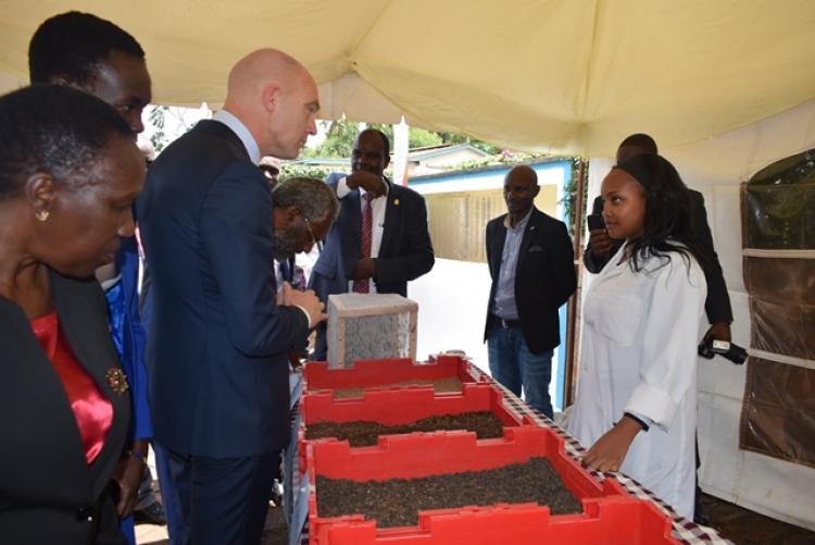 UoN Chancellor Visit to Upper Kabete Campus