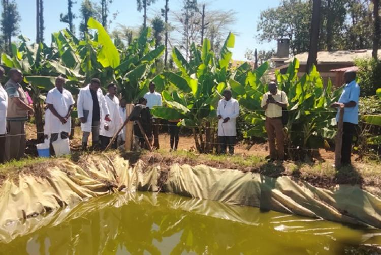 Academic trip for postgraduate students in Nakuru RVIL and Cavarino Farm, Narok County