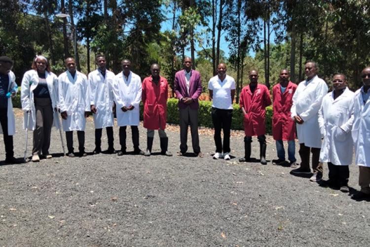 Academic trip for postgraduate students in Nakuru RVIL and Cavarino Farm, Narok County