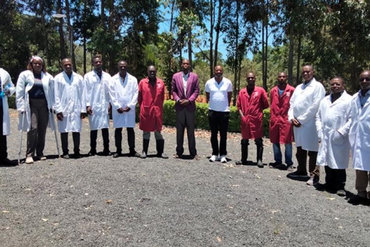 Academic trip for postgraduate students in Nakuru RVIL and Cavarino Farm, Narok County