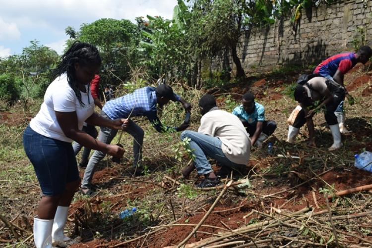 Vet. Pathology Tree Planting which took place at Kanyariri Farm on 17th April 202