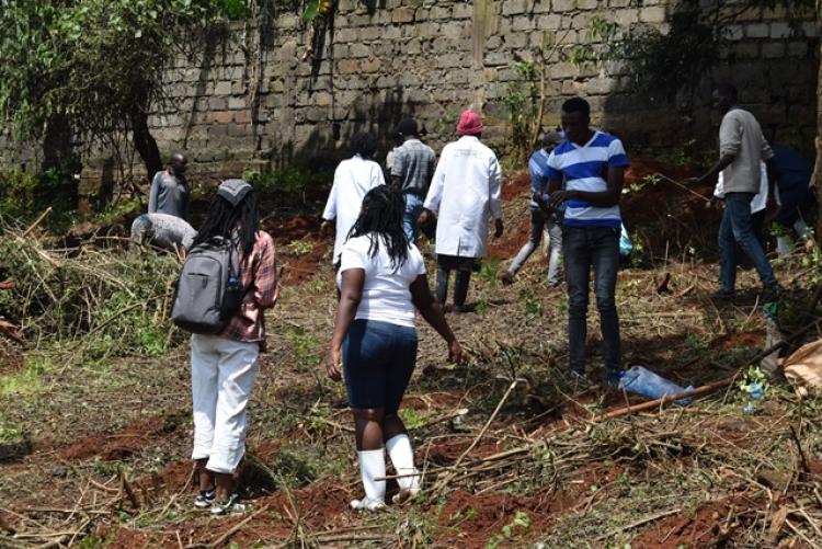 Vet. Pathology Tree Planting which took place at Kanyariri Farm on 17th April 202