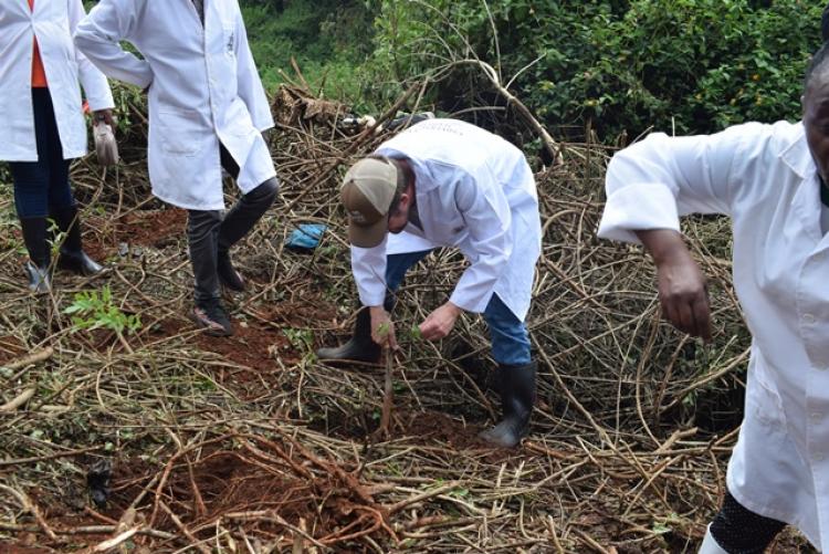 Vet. Pathology Tree Planting which took place at Kanyariri Farm on 17th April 202