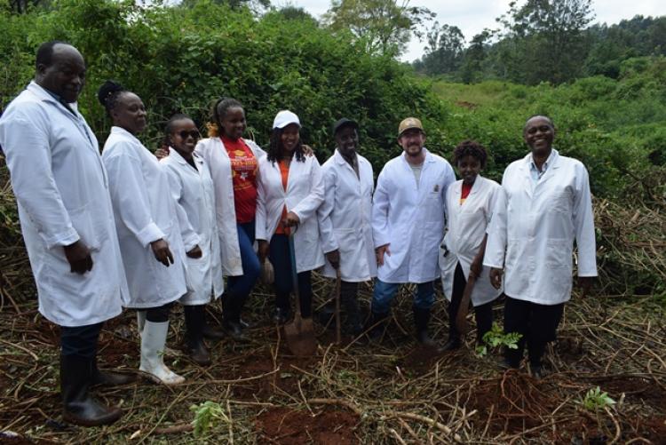 Vet. Pathology Tree Planting which took place at Kanyariri Farm on 17th April 202