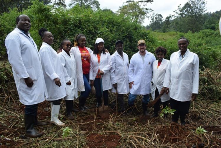 Vet. Pathology Tree Planting which took place at Kanyariri Farm on 17th April 202