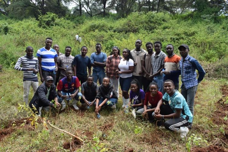 Vet. Pathology Tree Planting which took place at Kanyariri Farm on 17th April 202