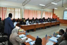 Delegates during a past UoN workshop on Crop Protection. 