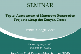 Assessment of Mangrove Restoration Projects 