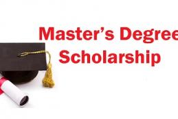 ADVERTISEMENT FOR  SCHOLARSHIP OR A MASTER'S PROGRAMME